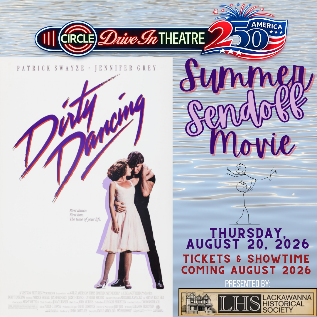 Lackawanna Historical Society Presents Summer Sendoff Movie on Thursday, August 20, 2026 featuring Jaws