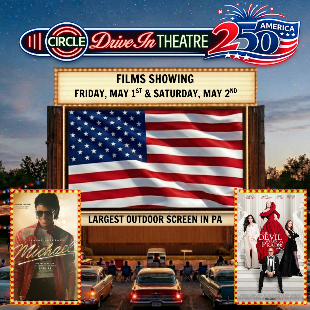 Michael & The Devil Wears Prada 2 showing Friday, May 1st & Saturday, May 2nd