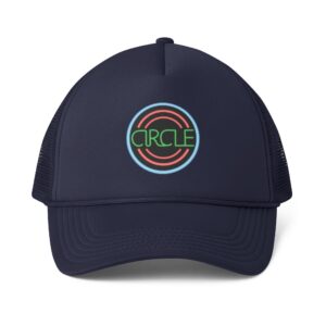Circle Drive-In Foam Mesh-Back Trucker Cap